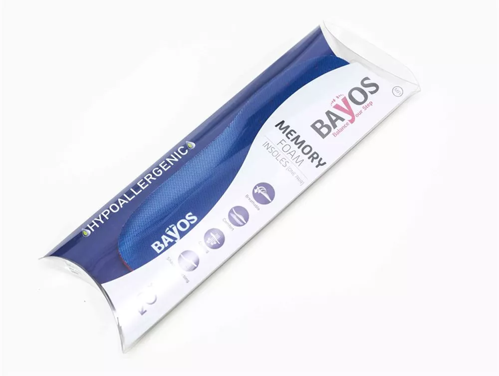 באיוס רפידות ספוג זיכרון לכף הרגל 40-41 / Bayos