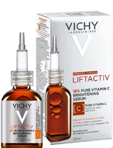 וישי ליפטאקטיב סרום C ויטמין טהור 16 %   VICHY  LIFTACTIV  VITAMIN C SERUM 20ML סופר מדיקה