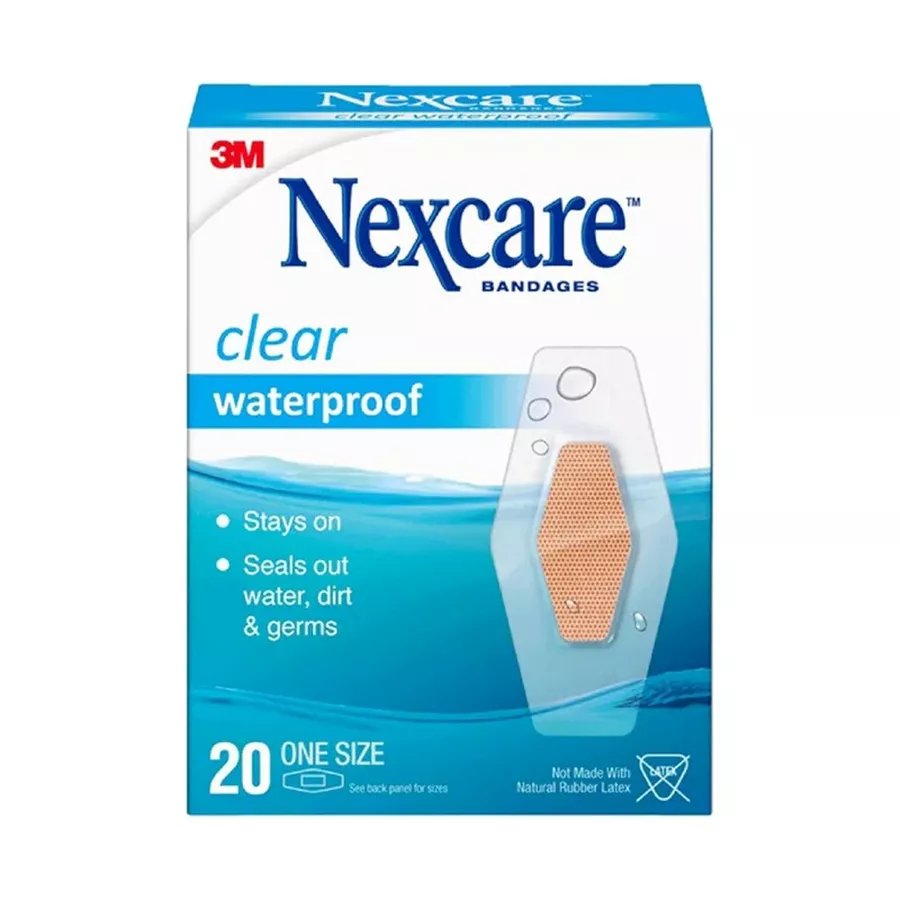 נקסקר פלסטרים עמידים במים 20 יחידות / Nexcare