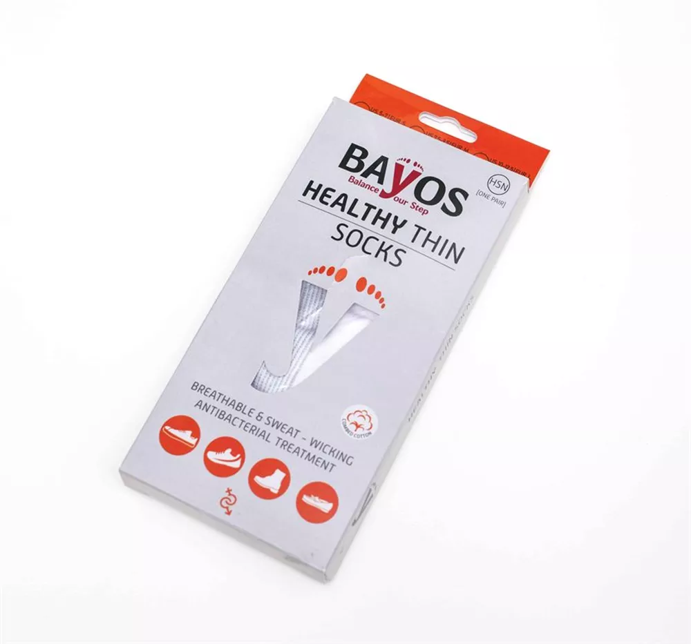 באיוס גרבי בריאות דקות לבן 35-38 S סמול / Bayos