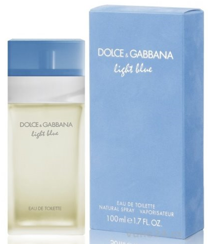 דולצה גבנה לייט בלו Dolce Gabbana Light Blue E.D.T 100 ml