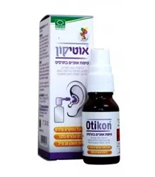 אוטיקון ספרי אוזניים לילדים OTIKON 15ML סופר מדיקה