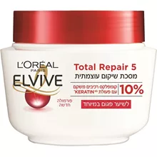 לוריאל אלביב מסכה טוטאל ריפר 300 מ"ל / L'Oreal Elvive סופר מדיקה
