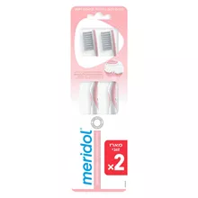 מרידול מברשות שיניים עדינות במיוחד זוג MERIDOL סופר מדיקה