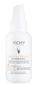 וישי קפיטל סולי תחליב הגנה Vichy Capital Soleil UV Age Daily spf 50 + סופר מדיקה