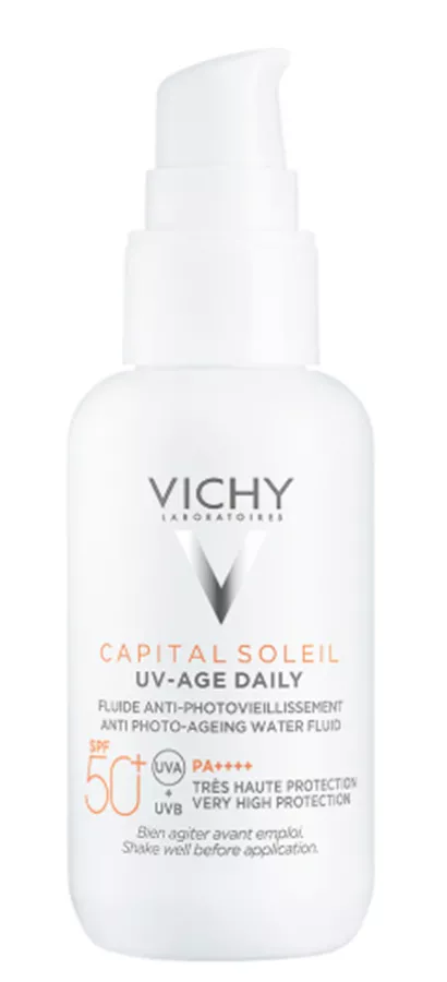 וישי קפיטל סולי תחליב הגנה Vichy Capital Soleil UV Age Daily spf 50 +