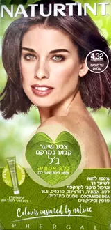 נטורטינט צבע לשיער 4.32 ערמונים עמוק סופר מדיקה