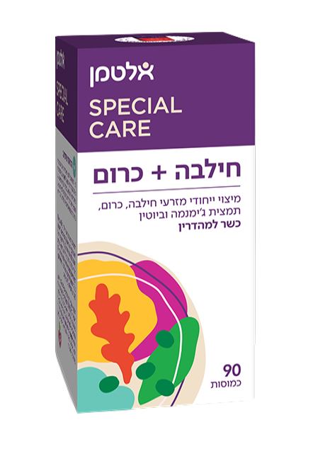 אלטמן חילבה + כרום 90 כמוסות