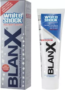 בלאנקס משחת שיניים להלבנה ווייט שוק 75 מ"ל / BLANX סופר מדיקה