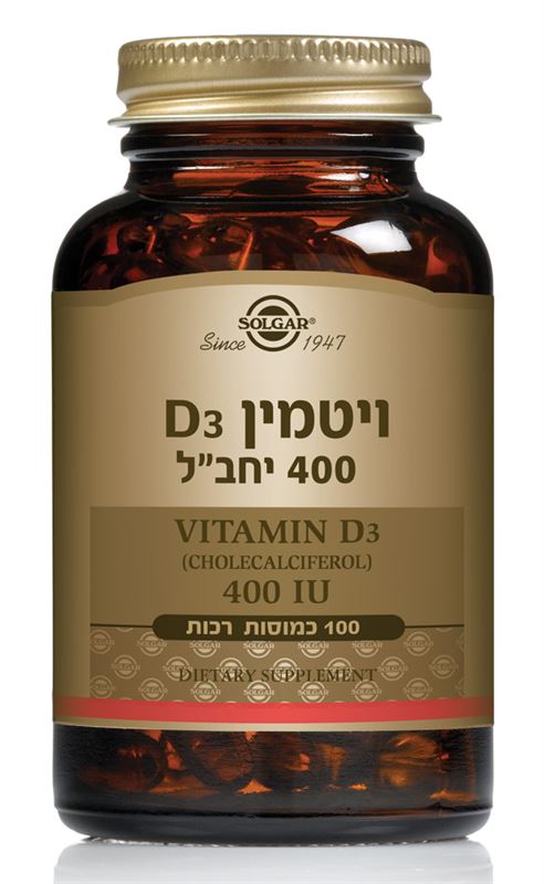 סולגאר ויטמין  D 400