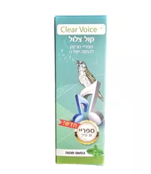 קול צלול ספריי מרענן להתזה ישירה בטעם מנטה 30 מ"ל / CEAR VOICE סופר מדיקה