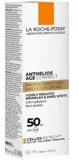 לה רוש פוזה אנטי-אייג'ינג SPF50 קרם יום במרקם קליל סופר מדיקה