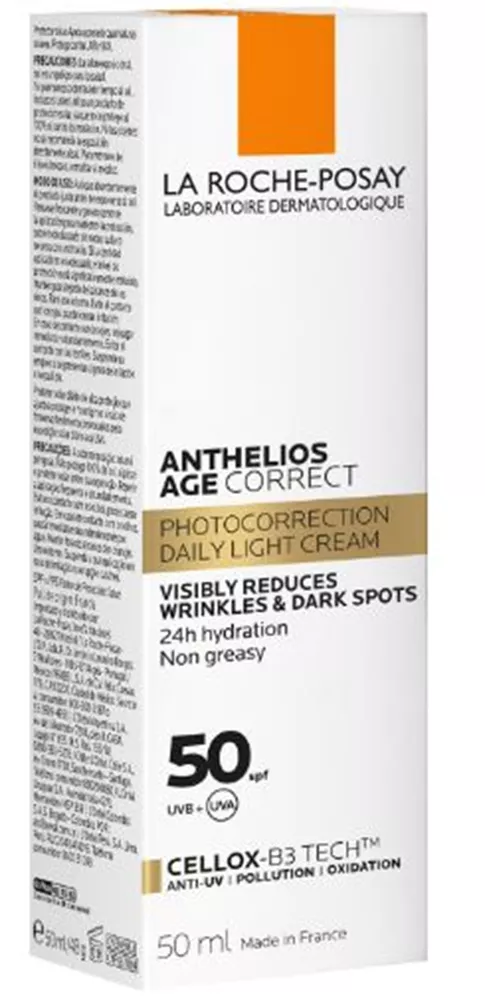 לה רוש פוזה אנטי-אייג'ינג SPF50 קרם יום במרקם קליל