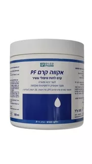 אקווה קרם PF קרם לחות טיפולי עשיר לעור יבש ומגורה 500 מ"ל / AQUA CREAM סופר מדיקה