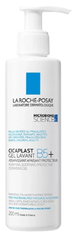 לה רוש פוזה סיקאפלסט ג'ל לבנט La Roche-Posay Cicaplast Gel Lavante B5+  200ml