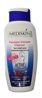 מדיסקין אקטיב שטיפה אינטימית 300  מ"ל / Mediskin סופר מדיקה