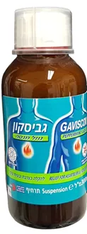 גביסקון תרחיף מנטה להקלה על צרבת 300 מ"ל / Gaviscon סופר מדיקה