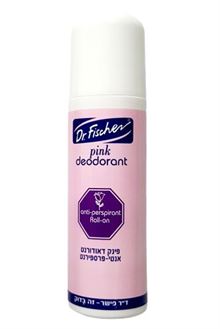 דר. פישר פינק דאודורנט אנטי-פרספירנט רול און 100 מל סופר מדיקה