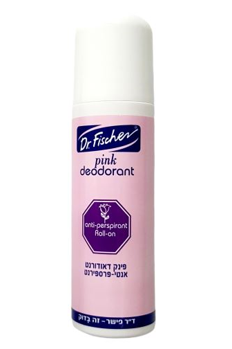 דר. פישר פינק דאודורנט אנטי-פרספירנט רול און 100 מל