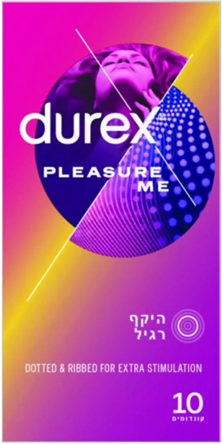 דורקס פלז'ר מי 10 קונדומים DUREX
