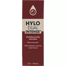 הילו דואל אינטנס טיפות עיניים  10 מ"ל / HYLO DUAL INTENSE סופר מדיקה