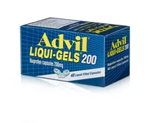 אדויל ליקווי גלס 200 מ"ג- 40 כמוסות ADVIL סופר מדיקה
