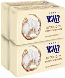 הוואי סבון מוצק בתוספת נוטרי ויטמינים דאודורנט אפקט רביעייה סופר מדיקה
