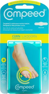 קומפיד קורן תוספת לחות בינוני 6 יחידות / COMPEED סופר מדיקה
