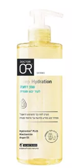 ד"ר עור שמן רחצה לעור יבש ומגורה 400 מ"ל Dermo Deep Hydration מבית Doctor OR סופר מדיקה