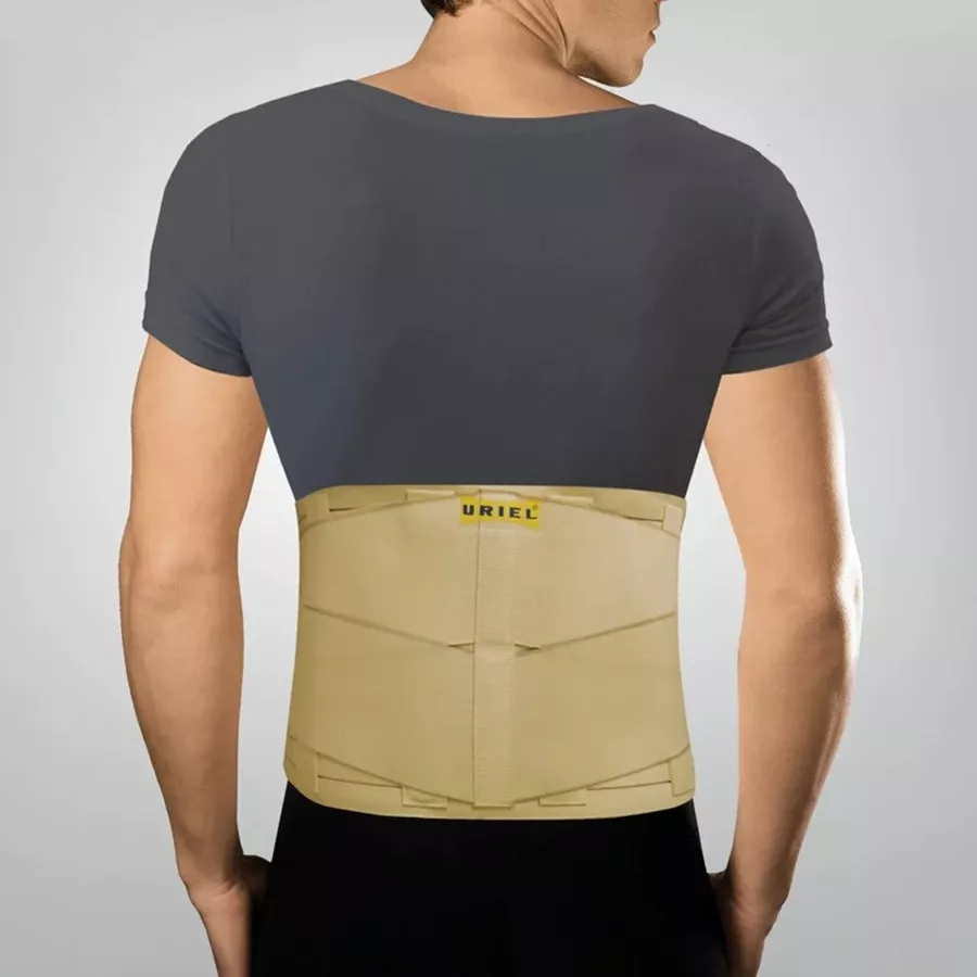 אוריאל חגורת גב + סגירה כפולה מידה L-XL מספר 077A