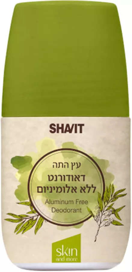 שביט דאודורנט רול און ללא אלומיניום עץ התה 60 מ