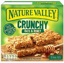 נייטשר וואלי חטיף שיבולת שועל ודבש 10 יחידות / NATURE VALLEY סופר מדיקה