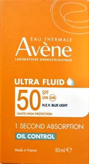 אוון תחליב הגנה אולטרה רדיאנס SPF50 לעור שמן 50 מ"ל / AVENE סופר מדיקה