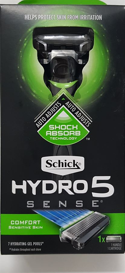 שיק היידרו 5 סנס סכיני גילוח 1 מכשיר + 1 סכין / Schick