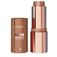 לוריאל פריז לומי ברונזר סטיק למראה שזוף 110   L'Oréal Paris Lumi Bronze Le Stick Soleil Bronzerstick Toasted Sunlight סופר מדיקה