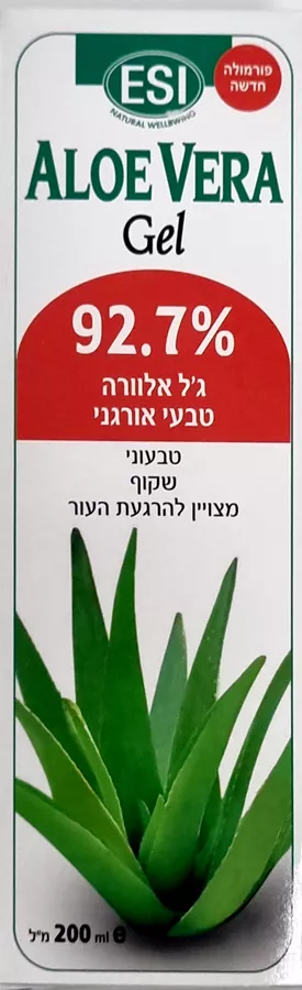אסי ג'ל אלוורה 92.7% 200 מ