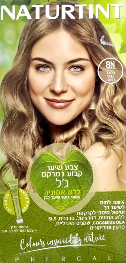 נטורטינט צבע לשיער 8N בלונד נבט החיטה