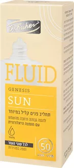 ד"ר פישר ג'נסיס תחליב פנים קליל במיוחד 50 SPF סופר מדיקה