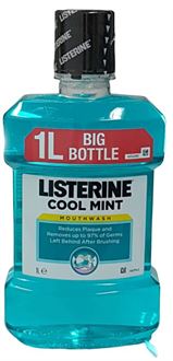 ליסטרין 1 ליטר ענק! COOL MINT LISTERINE סופר מדיקה