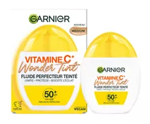 גרנייה וונדר טינט תחליב עם גוון מדיום +SPF50 להגנה גבוהה מאוד מהשמש עם ויטמין C* סופר מדיקה