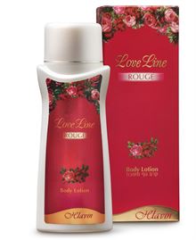 חלאבין קרם גוף בניחוח אדום מאוהב LOVE LINE ROUGE סופר מדיקה