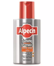 אלפסין טיונינג שמפו קפאין כהה 200 מ"ל / Alpecin סופר מדיקה