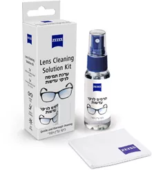 צ'ייס ערכת תמיסה לניקוי עדשות 30 מ"ל / ZEISS סופר מדיקה