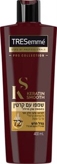 טרזמה שמפו עם קרטין בתוספת שמן מרולה 400 מ"ל / TRESemme סופר מדיקה