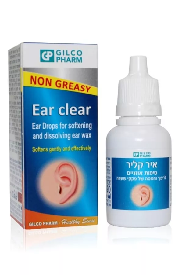 גילקו פארם קלין איר טיפות אוזניים  20 מ