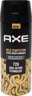 אקס דאודורנט ספריי לגבר גולד טמפטיישן 150 מ"ל / AXE סופר מדיקה