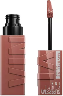 מייבלין אינק וויניל 120  Maybelline - SuperStay Vinyl Ink Liquid Lipstick סופר מדיקה