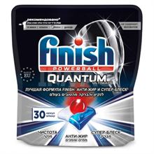 פיניש קוואנטום קפסולות למדיח 30 יח' Finish Quantum סופר מדיקה