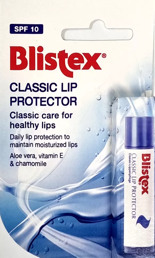 בליסטקס קלאסיק שפתון לשפתיים יבשות וסדוקות SPF 10