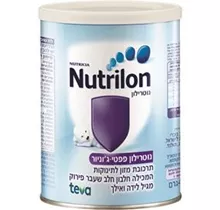 נוטרילון פפטי ג'וניור תרכובת מזון לתינוקות שילוח עד הבית בלבד ! 400 גרם / NUTRILON סופר מדיקה